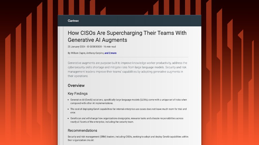 Lisez le rapport Gartner sur l’augmentation par IA générative