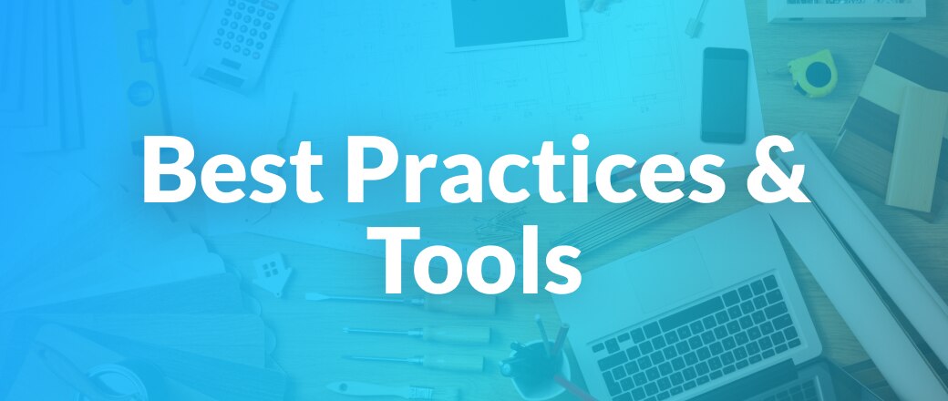 Bonnes pratiques et outils (en anglais)
