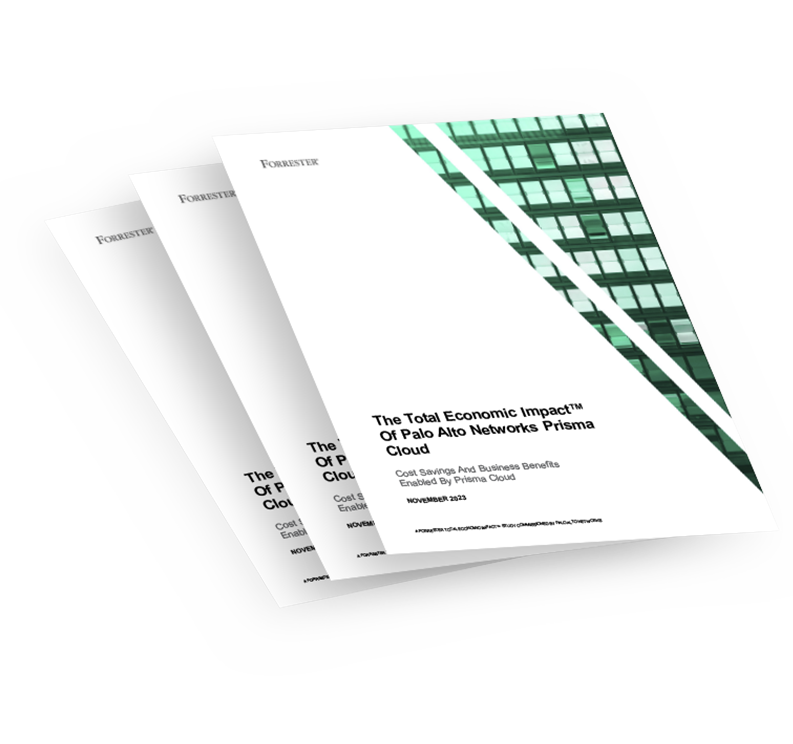 Étude Forrester Total Economic Impact™ de Prisma Cloud