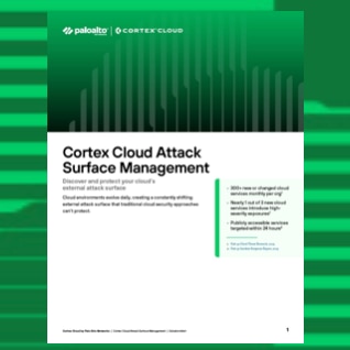 Cortex – Gestion de la surface d’attaque du cloud
