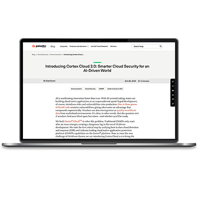 Découvrez Cortex Cloud 2.0 : Une sécurité cloud plus intelligente pour un monde piloté par IA