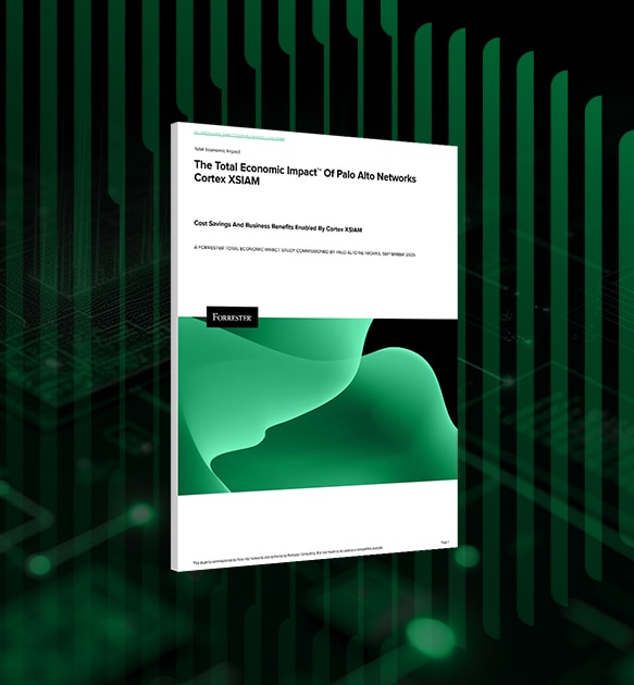 Étude Forrester Total Economic Impact<sup>&trade;</sup> de Cortex XSIAM