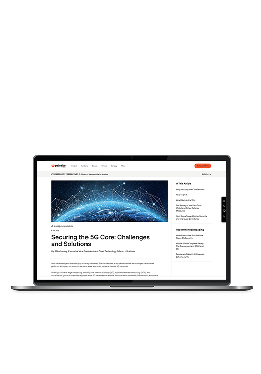 Sécurité du 5G Core : enjeux et solutions