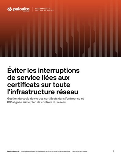 PRÉSENTATION DE SOLUTION