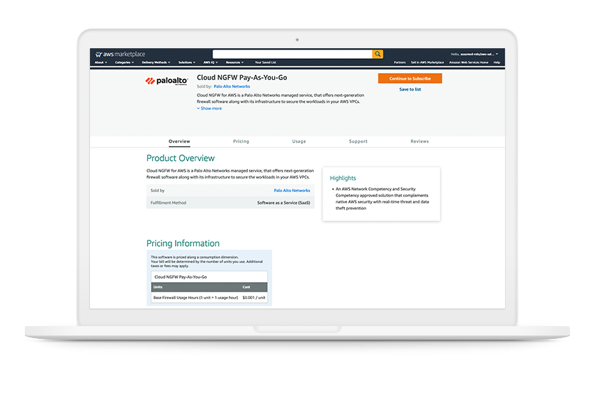 Sécurisez le trafic traversant le périmètre de confiance (VPC AWS)