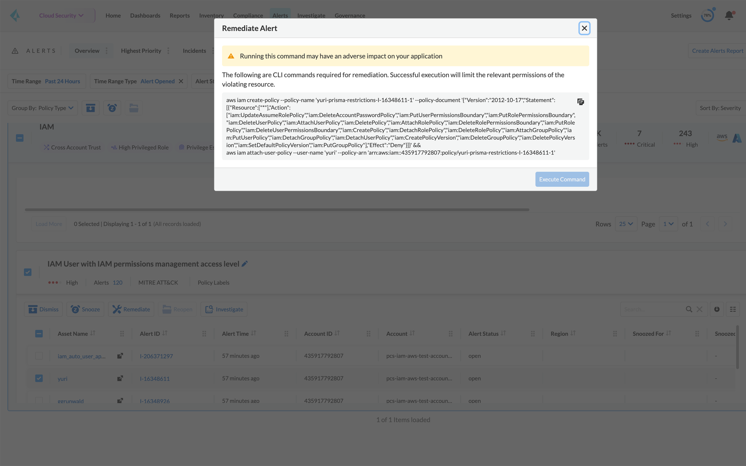 Remédiation automatique