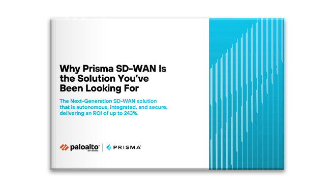 Pourquoi Prisma SD-WAN est LA solution que vous attendiez
