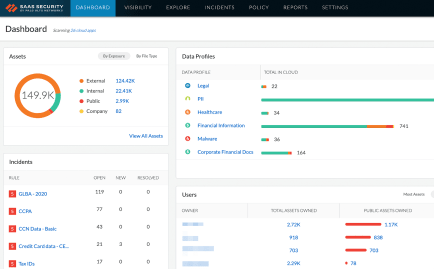Sécurité SaaS intégrée nativement