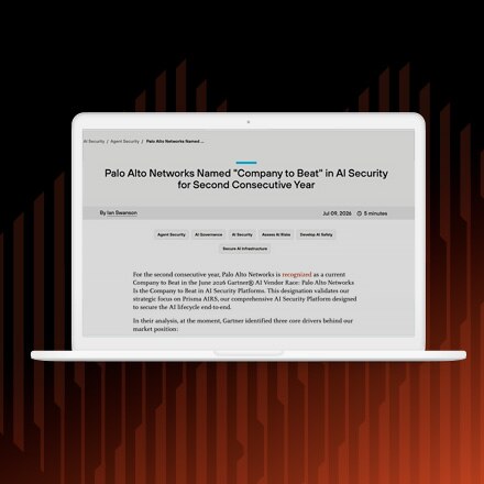 Palo Alto Networks nommée « Entreprise à battre » dans le domaine de la sécurité IA pour la deuxième année consécutive